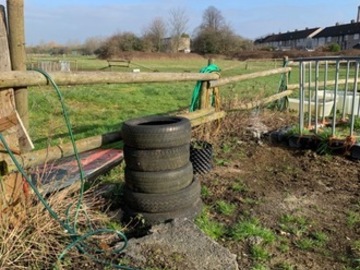 Earn a Monthly Rent: Rent a Small piece of Marbury Road edible Garden