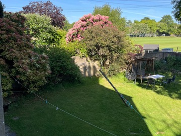 Rent Free: Large bright garden Inverleith Edinburgh 