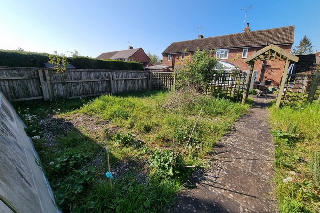 Partial Use of a sunny back garden 